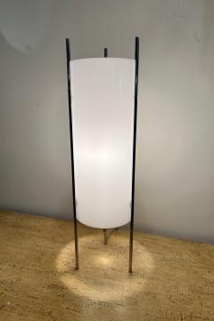 Paul Mayen Paul Mayen Modern Chrome and Acrylic Cylinder Table Lamp - 4767414