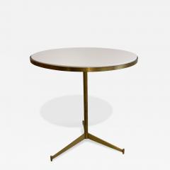 Paul McCobb Brass and glass side table - 4627444