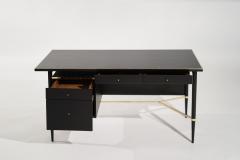 Paul McCobb Ebonized Mahogany Desk by Paul McCobb Connoisseur Collection C 1950s - 3712064