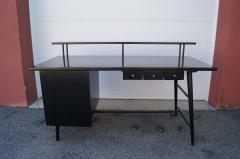 Paul McCobb Ebonized Predictor Group Desk by Paul McCobb for OHearn Furniture Company - 2702583