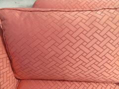 Paul McCobb Elegant Paul McCobb Style Brass Base Sofa Mid Century Modern - 1138731