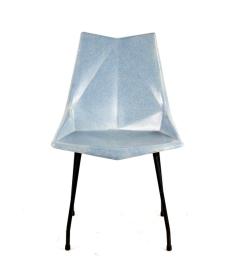 Paul McCobb Fiberglass Origami Chair by Paul McCobb - 81074