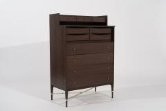 Paul McCobb Gentlemans Chest of Drawers in Mahogany C 1950s - 3076783