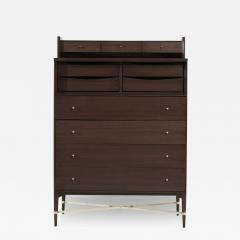 Paul McCobb Gentlemans Chest of Drawers in Mahogany C 1950s - 3078402