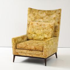 Paul McCobb Large Wing Chair and Ottoman by Paul McCobb - 3867980