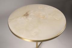 Paul McCobb Matching Pair of Side Tables by Paul McCobb with Onyx Tops - 1096388