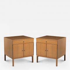 Paul McCobb McCobb for Calvin Nightstand End Tables in Mahogany Pair - 4419590