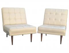 Paul McCobb Mid Century Modern Lounge Side Slipper Chairs Manner Of Paul McCobb - 1988731