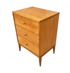 Paul McCobb Mid Century Modern Small Dresser or Tall Night Stand by Paul McCobb in Maple - 2547836