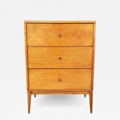 Paul McCobb Mid Century Modern Small Dresser or Tall Night Stand by Paul McCobb in Maple - 2549483