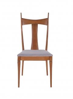 Paul McCobb Mid Century Modern Walnut Dining Chairs after Paul McCobb or Gio Ponti - 2427957