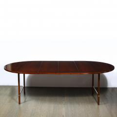Paul McCobb Mid Century Walnut Aluminum Dining Table by Paul McCobb for Calvin Furniture - 2143726