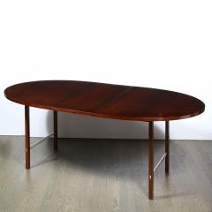 Paul McCobb Mid Century Walnut Aluminum Dining Table by Paul McCobb for Calvin Furniture - 2143733