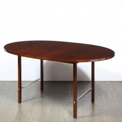 Paul McCobb Mid Century Walnut Aluminum Dining Table by Paul McCobb for Calvin Furniture - 2143806
