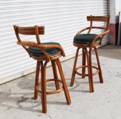 Paul McCobb Midcentury Paul Frankl Style Stools with Swivel - 3120100