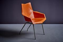 Paul McCobb Orange Origami Chair by Paul Mcobb - 3898142