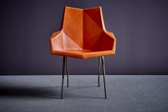 Paul McCobb Orange Origami Chair by Paul Mcobb - 3898143