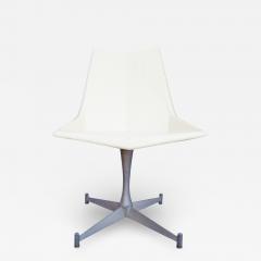 Paul McCobb Origami Side Chair on Swiveling Pedestal Base by Paul McCobb for St John - 2425981