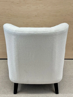 Paul McCobb Pair Mid Century Modern Slipper Lounge Chairs American Boucl Pair Low Profie - 2488776