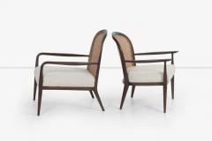 Paul McCobb Pair of Paul McCobb Cane Backed Lounge Chairs for Widdicomb - 2782660