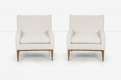 Paul McCobb Pair of Paul McCobb Lounge Chairs model 300 for Custom Craft Inc  - 2435169