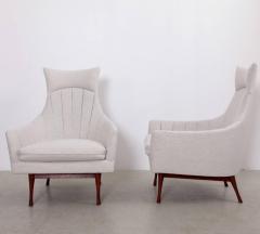 Paul McCobb Pair of Paul McCobb Symmetric Group Lounge Chairs by Widdicomb - 532544