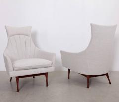 Paul McCobb Pair of Paul McCobb Symmetric Group Lounge Chairs by Widdicomb - 532545