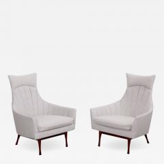 Paul McCobb Pair of Paul McCobb Symmetric Group Lounge Chairs by Widdicomb - 532721