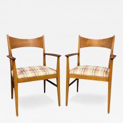 Paul McCobb Pair of Paul Mccobb Dining Room Armchairs for Calvin Mid Century - 4267263