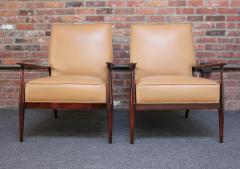 Paul McCobb Pair of Paul Mccobb Stained Maple Lounge Chairs - 3418420