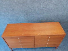 Paul McCobb Paul McCobb Blond 8 Drawer Dresser Cabinet with Original Finish Mid Century Era - 2527896