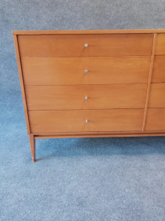 Paul McCobb Paul McCobb Blond 8 Drawer Dresser Cabinet with Original Finish Mid Century Era - 2527977