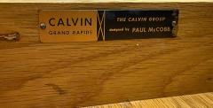 Paul McCobb Paul McCobb Calvin Mid century 5 Drawer Chest Brass Stretcher Labeled - 4523000