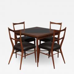 Paul McCobb Paul McCobb Connoisseur Collection Games Table and Chairs - 2939975