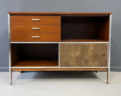Paul McCobb Paul McCobb Credenza for Calvin Furniture With 3 Drawers and 2 Sliding Doors - 2547843