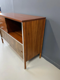 Paul McCobb Paul McCobb Credenza for Calvin Furniture With 3 Drawers and 2 Sliding Doors - 2547867