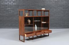 Paul McCobb Paul McCobb Delineator Walnut Glass Bookcase for Lane - 4709782