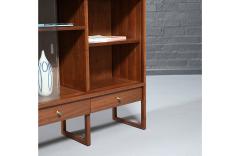 Paul McCobb Paul McCobb Delineator Walnut Glass Bookcase for Lane - 4709790