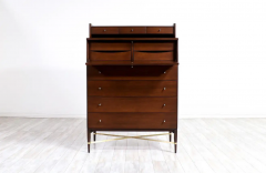 Paul McCobb Paul McCobb Irwin Collection Chest Drawers with Brass Accents Calvin Furniture - 2607679