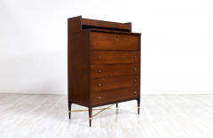 Paul McCobb Paul McCobb Irwin Collection Chest Drawers with Brass Accents Calvin Furniture - 2607680