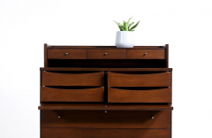Paul McCobb Paul McCobb Irwin Collection Chest Drawers with Brass Accents Calvin Furniture - 2607684