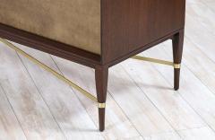 Paul McCobb Paul McCobb Irwin Collection Credenza Brass Accents Leather Calvin Furniture - 2284845