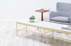 Paul McCobb Paul McCobb Irwin Collection Marble Brass Coffee Table for Calvin Furniture - 2228282
