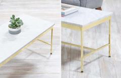Paul McCobb Paul McCobb Irwin Collection Marble Brass Coffee Table for Calvin Furniture - 2228283