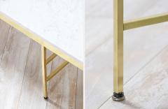 Paul McCobb Paul McCobb Irwin Collection Marble Brass Coffee Table for Calvin Furniture - 2228284