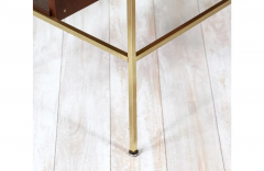 Paul McCobb Paul McCobb Irwin Collection Marble Brass Side Table for Calvin Furniture - 2536718