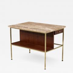 Paul McCobb Paul McCobb Irwin Collection Marble Brass Side Table for Calvin Furniture - 2537026