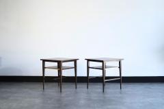 Paul McCobb Paul McCobb Mahogany End Tables Calvin Group circa 1950s - 4029813
