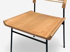 Paul McCobb Paul McCobb Maple Lacquered Iron Shovel Dining Chairs USA 1950s - 4413818