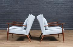 Paul McCobb Paul McCobb Model 1321 Wing Lounge Chairs for Directional - 4333470